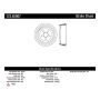 CENTRIC PARTS 123.65004 C-Tek Standard Brake Drum
