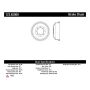 CENTRIC PARTS 123.65009 C-Tek Standard Brake Drum