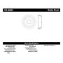 CENTRIC PARTS 123.66003 C-Tek Standard Brake Drum