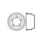 CENTRIC PARTS 123.67004 C-Tek Standard Brake Drum