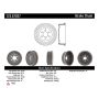 CENTRIC PARTS 123.67037 C-Tek Standard Brake Drum