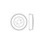 CENTRIC PARTS 123.99032 C-Tek Standard Brake Drum