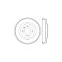 CENTRIC PARTS 123.99037 C-Tek Standard Brake Drum