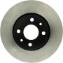 CENTRIC PARTS 125.04002 Centric Premium High Carbon Alloy Brake Rotor