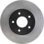 CENTRIC PARTS 125.20014 Centric Premium High Carbon Alloy Brake Rotor