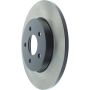 CENTRIC PARTS 125.20017 Centric Premium High Carbon Alloy Brake Rotor