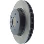 CENTRIC PARTS 125.20021 Centric Premium High Carbon Alloy Brake Rotor