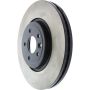 CENTRIC PARTS 125.20036 Centric Premium High Carbon Alloy Brake Rotor
