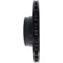 CENTRIC PARTS 125.22015 Centric Premium High Carbon Alloy Brake Rotor