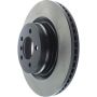 CENTRIC PARTS 125.22016 Centric Premium High Carbon Alloy Brake Rotor