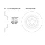 CENTRIC PARTS 125.22023 Centric Premium High Carbon Alloy Brake Rotor