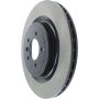CENTRIC PARTS 125.22024 Centric Premium High Carbon Alloy Brake Rotor