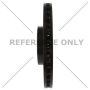 CENTRIC PARTS 125.22032 Centric Premium High Carbon Alloy Brake Rotor