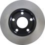 CENTRIC PARTS 125.33038 Centric Premium High Carbon Alloy Brake Rotor