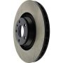 CENTRIC PARTS 125.33100 Centric Premium High Carbon Alloy Brake Rotor