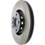 CENTRIC PARTS 125.33107 Centric Premium High Carbon Alloy Brake Rotor