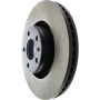 CENTRIC PARTS 125.33111 Centric Premium High Carbon Alloy Brake Rotor