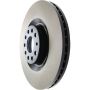 CENTRIC PARTS 125.33112 Centric Premium High Carbon Alloy Brake Rotor
