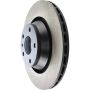 CENTRIC PARTS 125.33121 Centric Premium High Carbon Alloy Brake Rotor