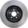 CENTRIC PARTS 125.33124 Centric Premium High Carbon Alloy Brake Rotor