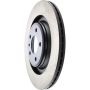 CENTRIC PARTS 125.33125 Centric Premium High Carbon Alloy Brake Rotor