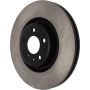 CENTRIC PARTS 125.33138 Centric Premium High Carbon Alloy Brake Rotor