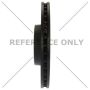CENTRIC PARTS 125.33160 Centric Premium High Carbon Alloy Brake Rotor