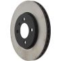 CENTRIC PARTS 125.34018 Centric Premium High Carbon Alloy Brake Rotor