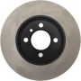CENTRIC PARTS 125.34018 Centric Premium High Carbon Alloy Brake Rotor
