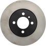 CENTRIC PARTS 125.34018 Centric Premium High Carbon Alloy Brake Rotor