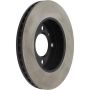 CENTRIC PARTS 125.34018 Centric Premium High Carbon Alloy Brake Rotor