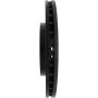 CENTRIC PARTS 125.34018 Centric Premium High Carbon Alloy Brake Rotor