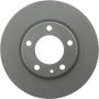 CENTRIC PARTS 125.34023 Centric Premium High Carbon Alloy Brake Rotor