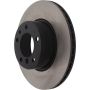 CENTRIC PARTS 125.34024 Centric Premium High Carbon Alloy Brake Rotor