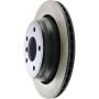 CENTRIC PARTS 125.34046 Centric Premium High Carbon Alloy Brake Rotor