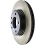 CENTRIC PARTS 125.34048 Centric Premium High Carbon Alloy Brake Rotor