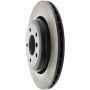 CENTRIC PARTS 125.34057 Centric Premium High Carbon Alloy Brake Rotor