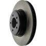 CENTRIC PARTS 125.34071 Centric Premium High Carbon Alloy Brake Rotor