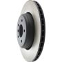 CENTRIC PARTS 125.34072 Centric Premium High Carbon Alloy Brake Rotor