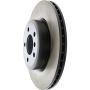 CENTRIC PARTS 125.34075 Centric Premium High Carbon Alloy Brake Rotor