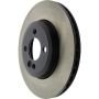 CENTRIC PARTS 125.34100 Centric Premium High Carbon Alloy Brake Rotor