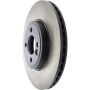 CENTRIC PARTS 125.34101 Centric Premium High Carbon Alloy Brake Rotor