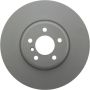CENTRIC PARTS 125.34112 Centric Premium High Carbon Alloy Brake Rotor