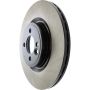 CENTRIC PARTS 125.34114 Centric Premium High Carbon Alloy Brake Rotor