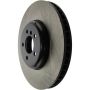 CENTRIC PARTS 125.34116 Centric Premium High Carbon Alloy Brake Rotor