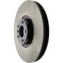 CENTRIC PARTS 125.34118 Centric Premium High Carbon Alloy Brake Rotor