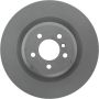 CENTRIC PARTS 125.34121 Centric Premium High Carbon Alloy Brake Rotor