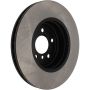 CENTRIC PARTS 125.34124 Centric Premium High Carbon Alloy Brake Rotor