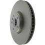 CENTRIC PARTS 125.34128 Centric Premium High Carbon Alloy Brake Rotor