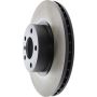 CENTRIC PARTS 125.34134 Centric Premium High Carbon Alloy Brake Rotor